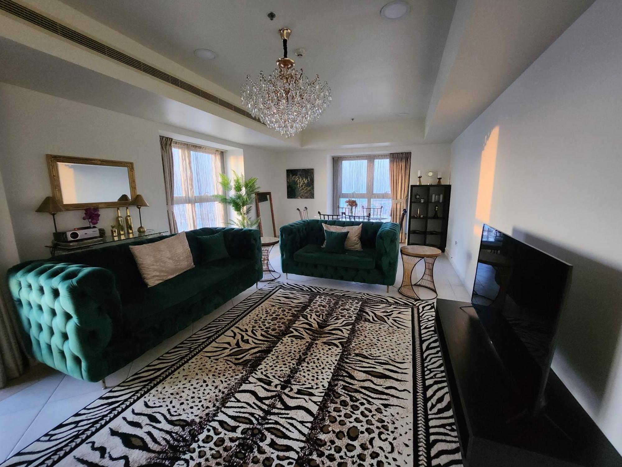 Serenity 3Br Palm View In Marina Leilighet Dubai Rom bilde